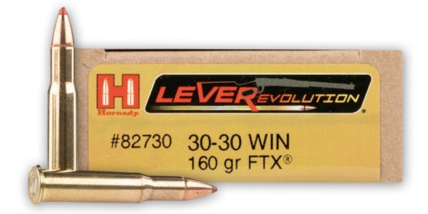 Hornady LEVERevolution .30-30 Winchester 160 Grain Flex Tip eXpanding Centerfire Rifle Ammunition 500 RDS