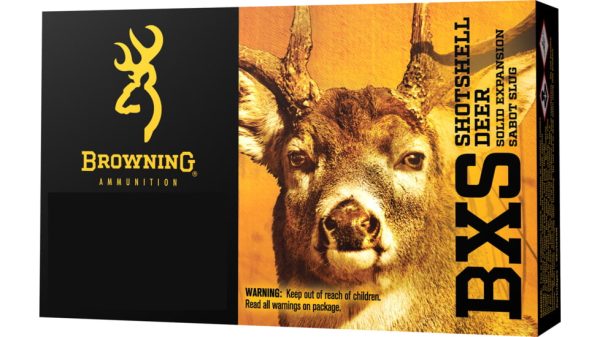 Browning BXS 6.5mm Creedmoor 120 Grain Solid Expansion Polymer Tip Brass Cased Centerfire Rifle Ammunition 500 ROUNDS