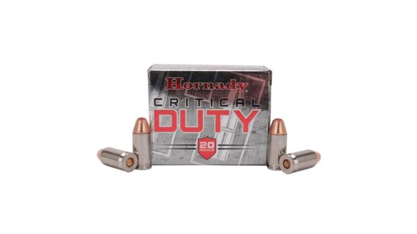 Hornady Critical Duty .45 ACP +P 220 Grain FlexLock Centerfire Pistol Ammunition 500 ROUNDS