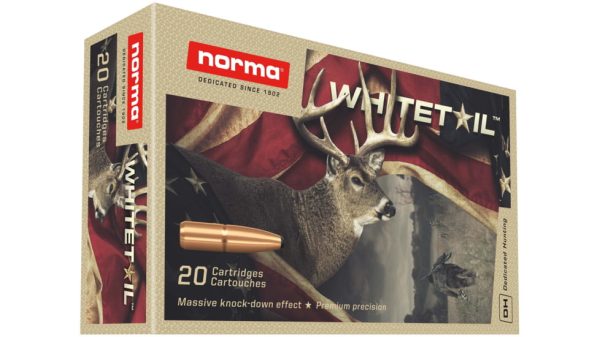 Norma Whitetail 6.5mm Creedmoor 140gr Brass Cased Centerfire Rifle Ammunition 20166492 Caliber: 6.5mm Creedmoor 500 ROUNDS