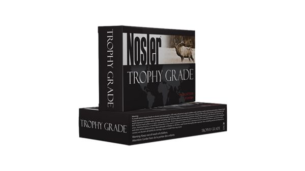 Nosler Trophy Grade .300 Winchester Magnum 200 Grain Nosler Partition Brass Cased Centerfire Rifle Ammunition 500 ROUNDS