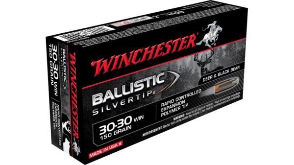 Winchester BALLISTIC SILVERTIP .30-30 Winchester 150 grain Fragmenting Polymer Tip Centerfire Rifle Ammunition 500 RDS