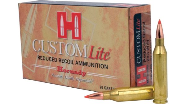 Hornady Custom .243 Winchester 87 Grain Super Shock Tip Centerfire Rifle Ammunition 80466 Caliber: .243 Winchester 500 Rounds