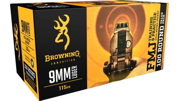 Browning Full Metal Jacket 9mm Luger 115 grain - Image 2