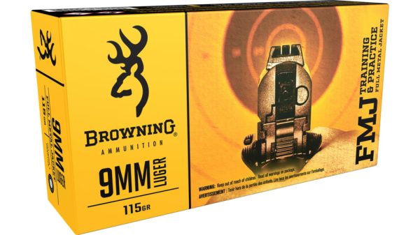 Browning Full Metal Jacket 9mm Luger 115 grain