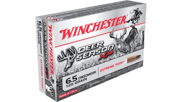 Winchester DEER SEASON XP 6.5mm Creedmoor Extreme Point 125 Grain