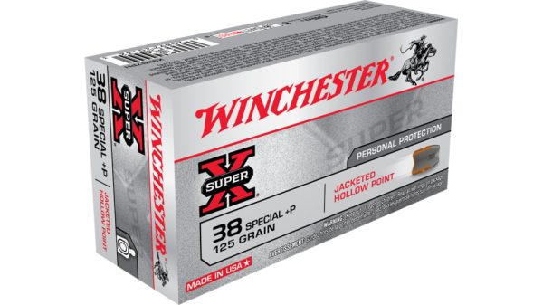 Winchester SUPER-X .38 Special +P JHP 125Grain